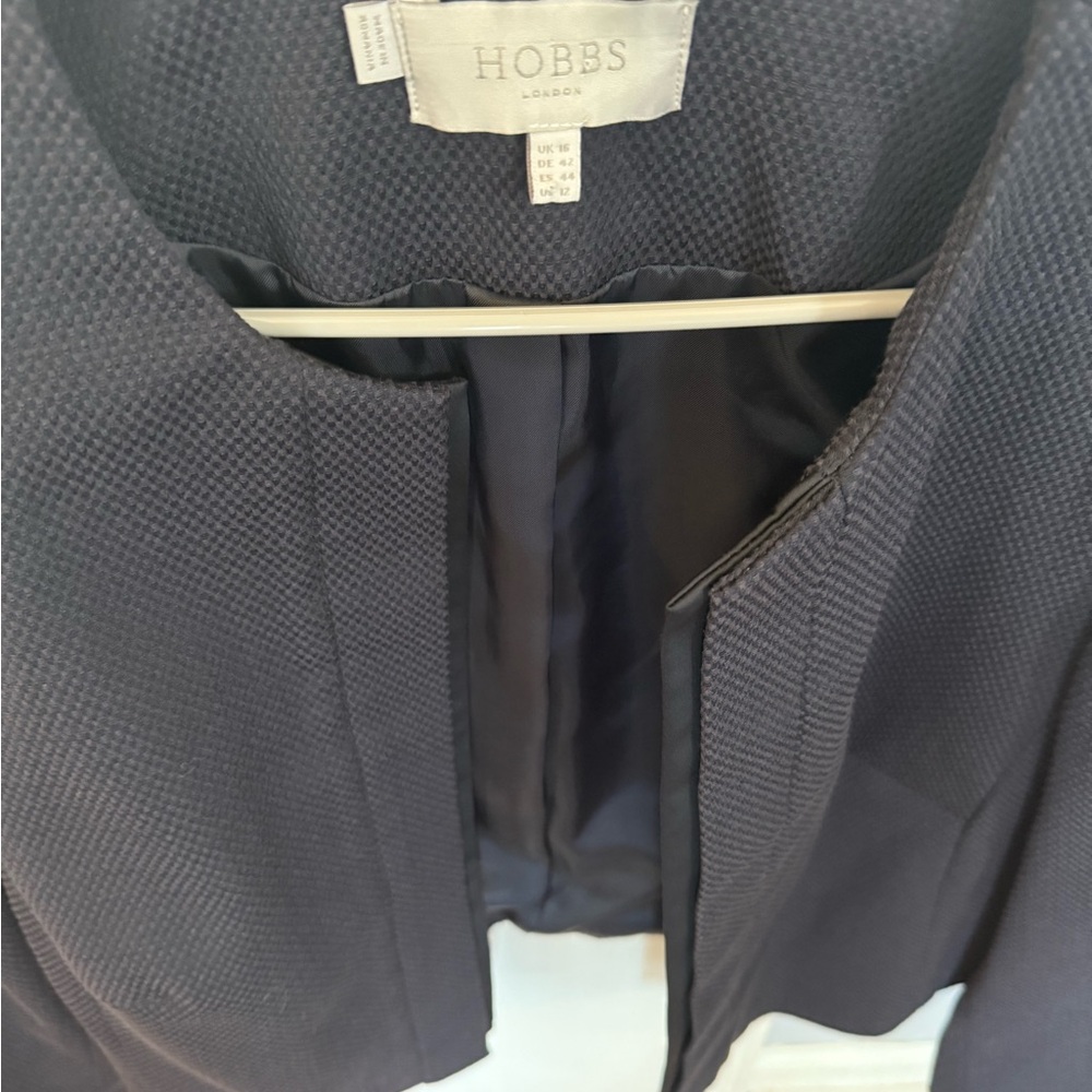 Hobbs London Black Textured Blazer